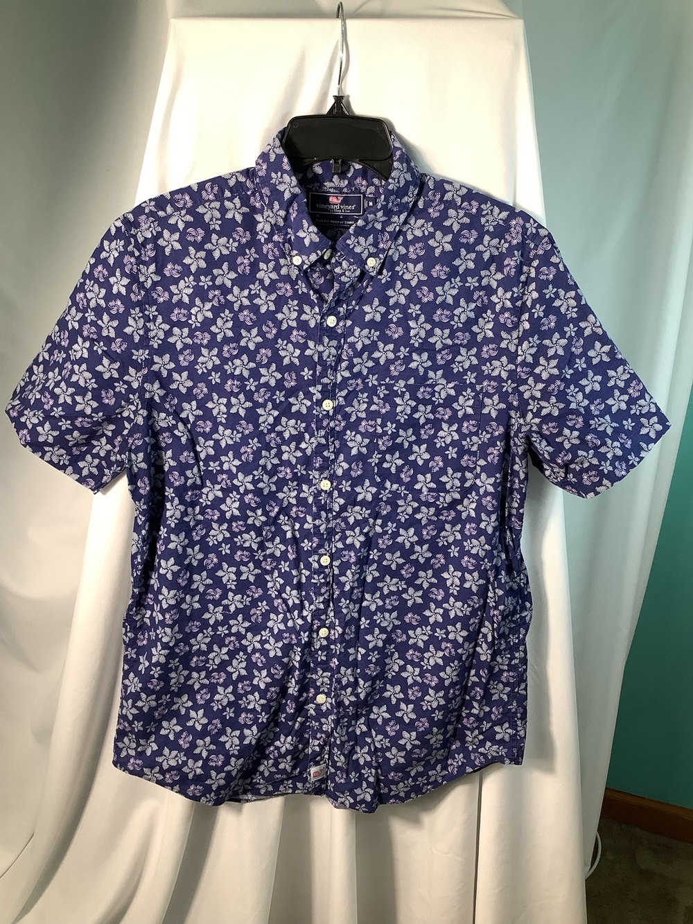 Vineyard Vines pinwheel Slim Fit Murray shirt - Medium
